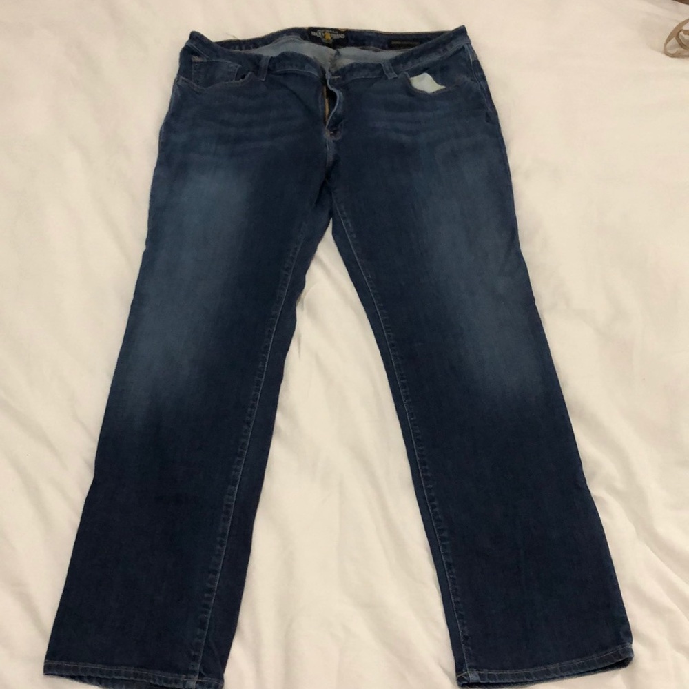 Lucky Brand Women’s Plus Ginger Straight Leg
